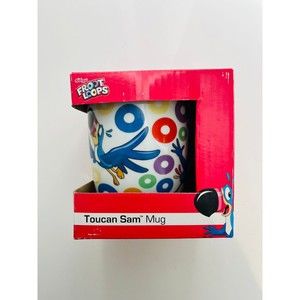 Kellogg’s TOUCAN SAM FROOT LOOPS Mug Cup NEW 2013 NIB FRUIT LOOPS